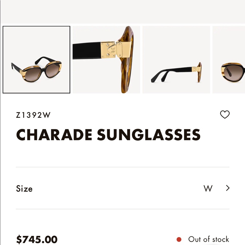 LUIS VUITTON SUNGLASSES - Picture 2 of 2
